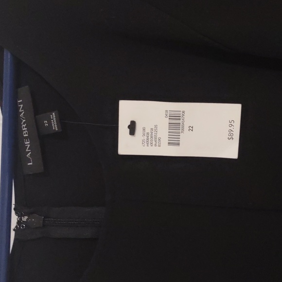 Lane Bryant Black Dress with POCKETS! - Picture 3 of 3